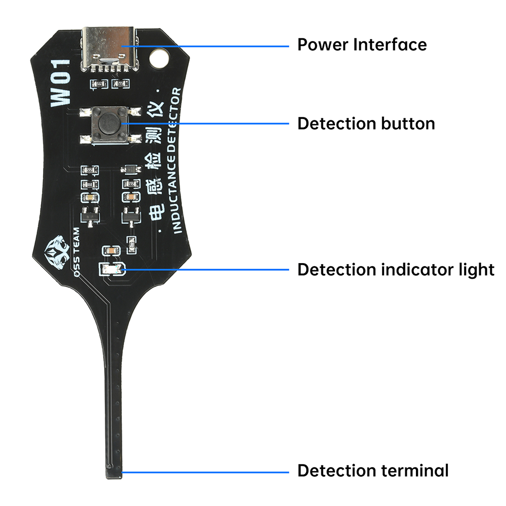 D2 Penguji Induktansi Tipe C I - Co Detector Plug ulasan dan harga